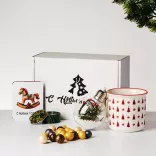 Новогодний подарочный набор «Еловый Рассвет»  - 7 в 1