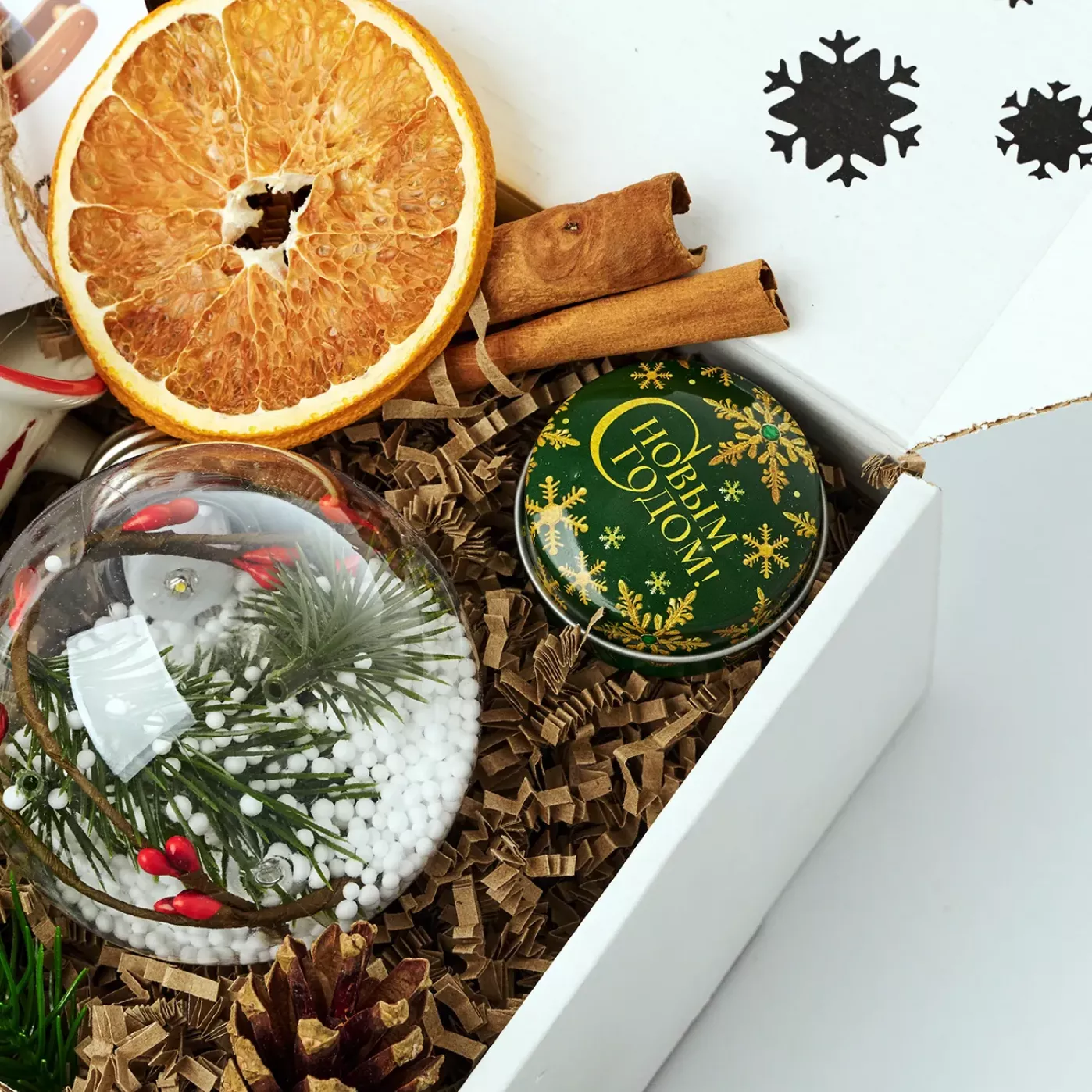 Новогодний подарочный набор «Еловый Рассвет»  - 7 в 1