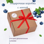Уютный подарочный набор с термокружкой, медом, кофе, орешками в шоколаде и ложкой для меда