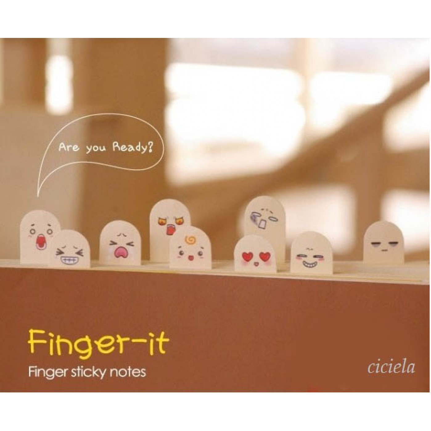Эмоциональные закладки в виде пальцев Fingers Sticky notes Эмоциональные закладки в виде пальцев Fingers Sticky notes