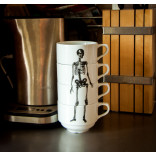 Набор чашек со скелетом Bone Cups от Bad Lab
