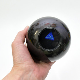 Шар ответов Magic ball на деревянной подставке-2