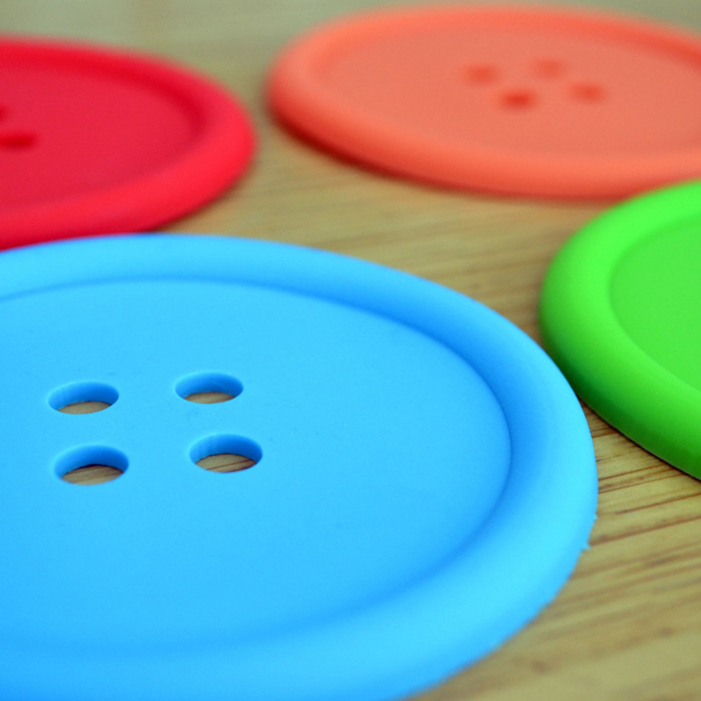 Подставка под кружку Пуговица