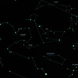 Светящаяся карта созвездий Star Light Map