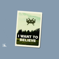 Обложка на паспорт I want to believe