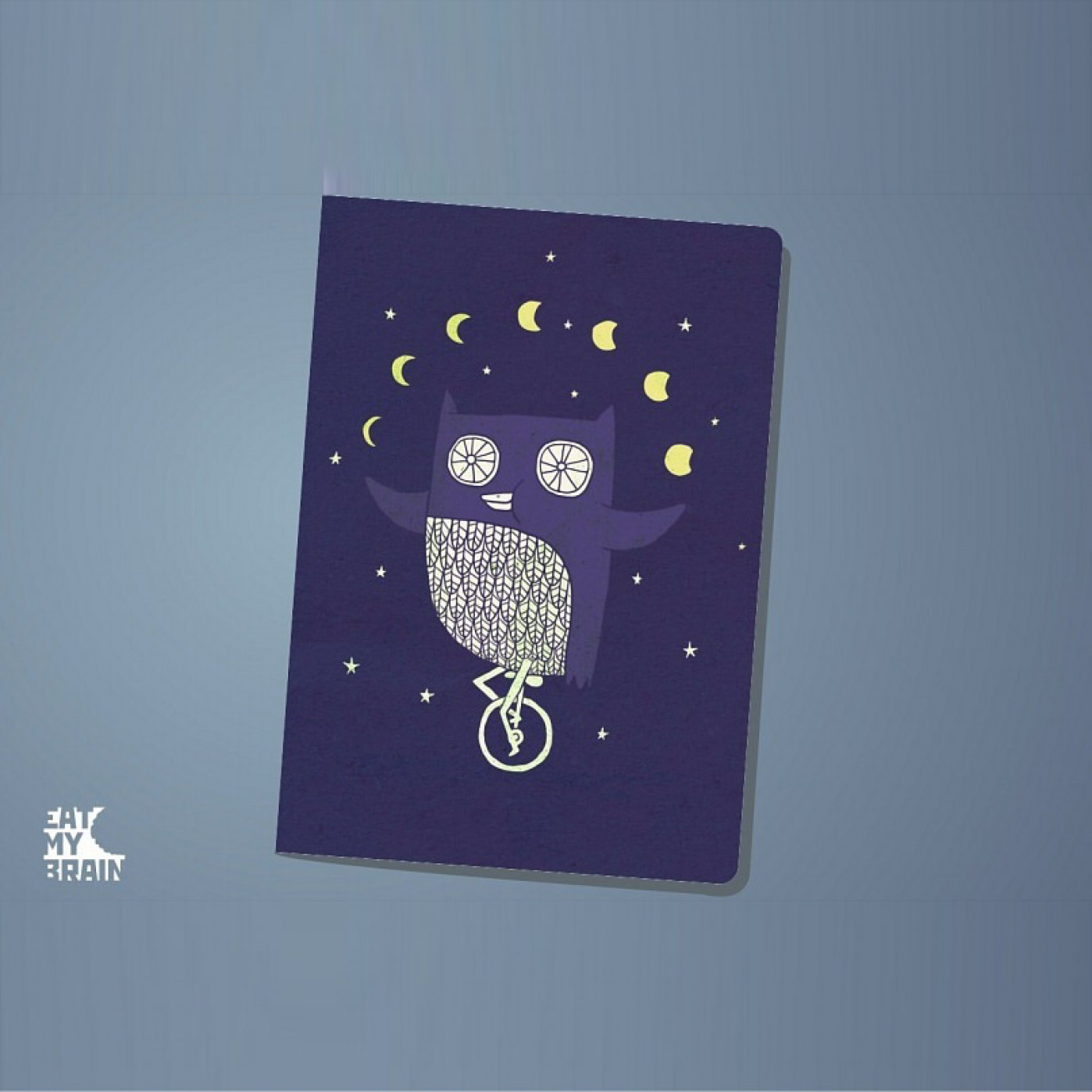 Обложка на паспорт Лунная сова