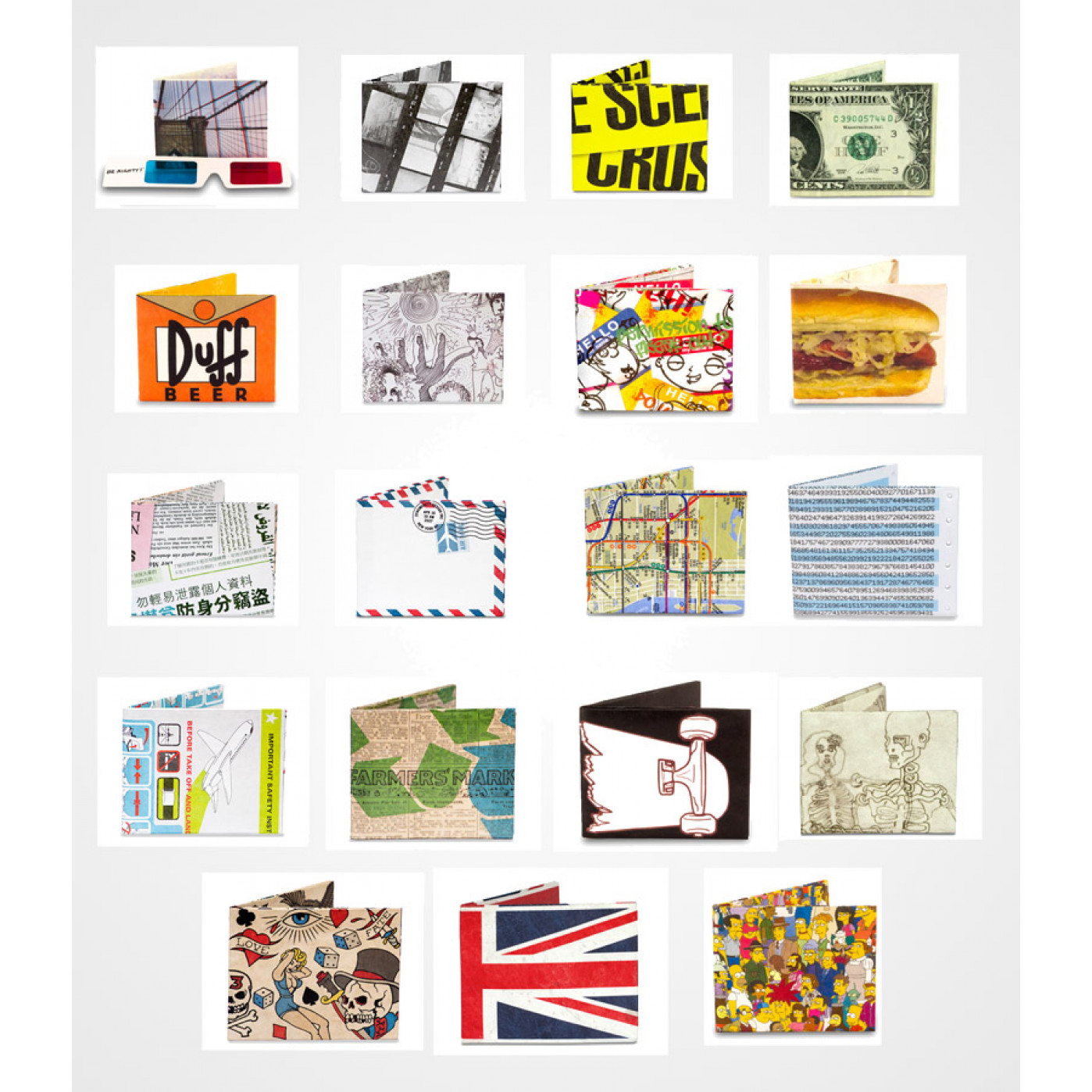 Бумажник Mighty Wallet The Underground Бумажник Mighty Wallet The Underground