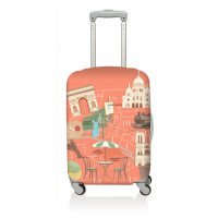 Чехол для чемодана Loqi Urban Paris