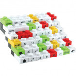 Календарь-конструктор Лего