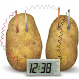 Экологичные овощные электронные часы