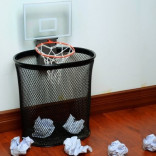 Баскетбольное кольцо для мусорной корзины