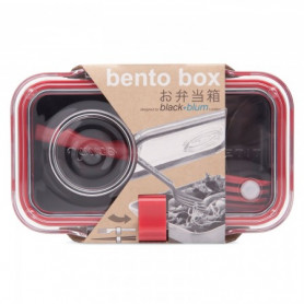 Ланч-бокс Bento Box красно-черный-2