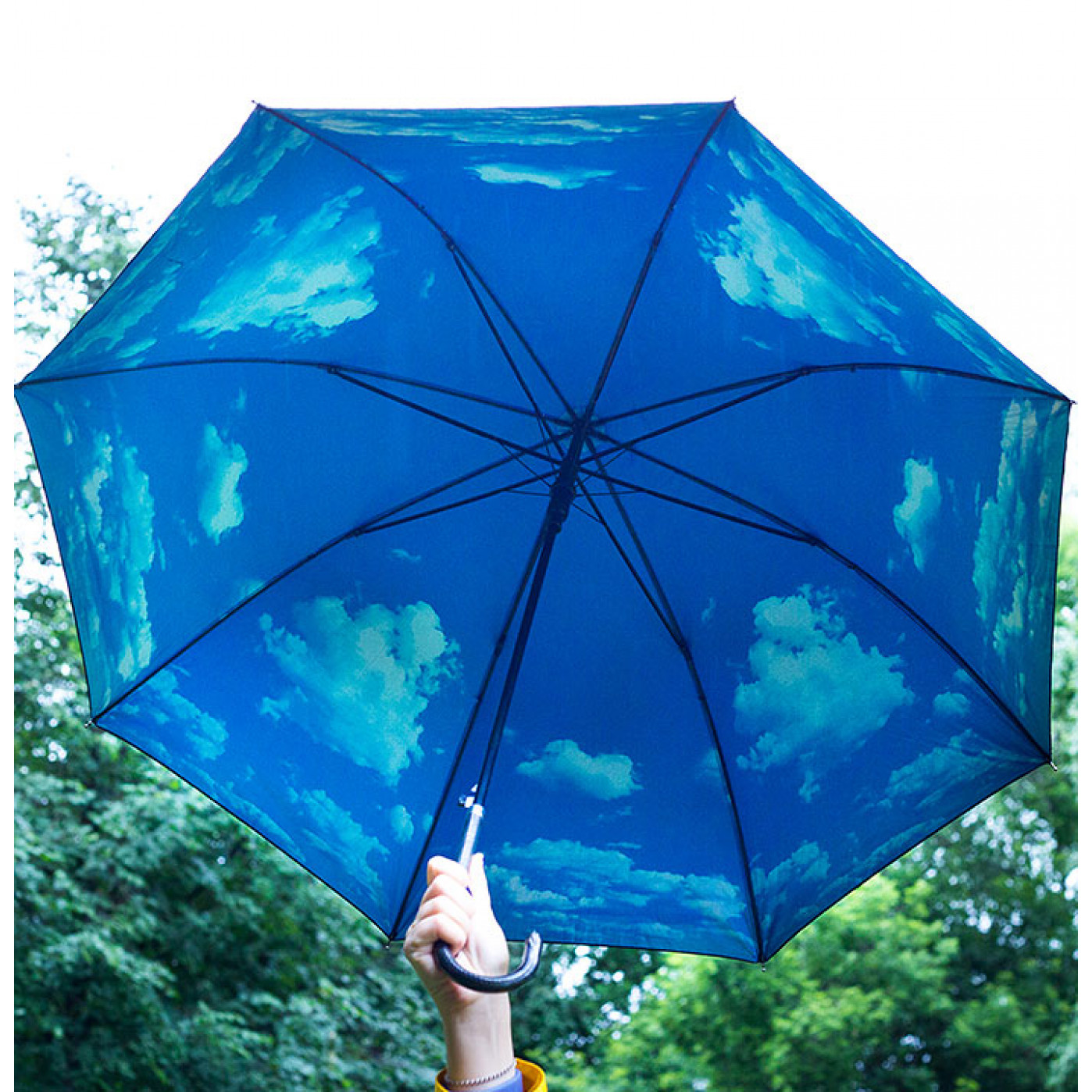 Зонтик небо. Зонт. Зонт с облаками. Зонт «небо». Зонт с внутренней стороны.