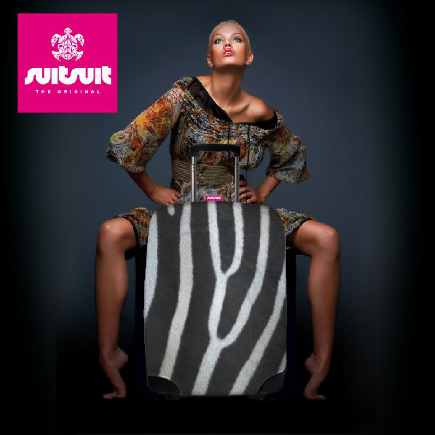 Чехол для чемодана Suitsuit - Zebra