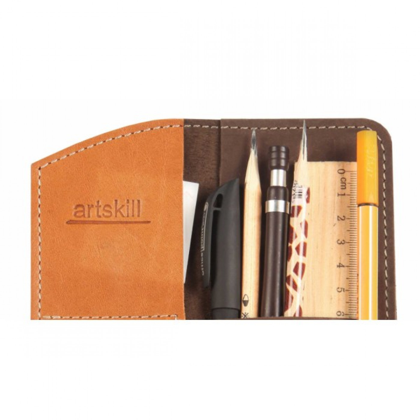 Пенал кожаный Artskill mini (оранжевый) Пенал кожаный Artskill mini (оранжевый)