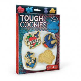 Формы для печенья Tough Cookies - Тату (4 шт.)-2