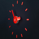 DIY часы-аппликация - On-Time Colored