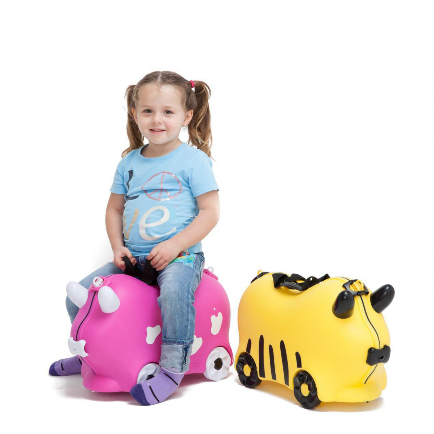 Детский чемодан Kidsmile Корова Фиолетовый Детский чемодан Kidsmile Корова Фиолетовый