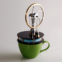 Двигатель Стирлинга Кофейный HB6 (HB6 - Coffee Stirlingengine)-2