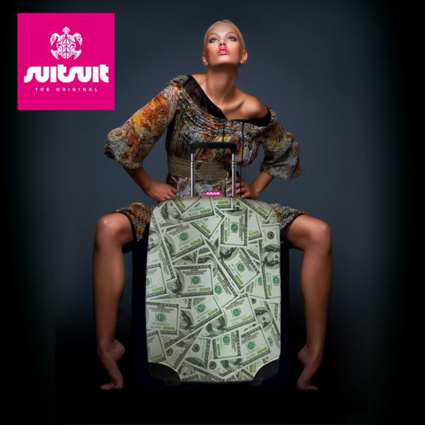 Чехол для чемодана Suitsuit - Dollar Чехол для чемодана Suitsuit - Dollar