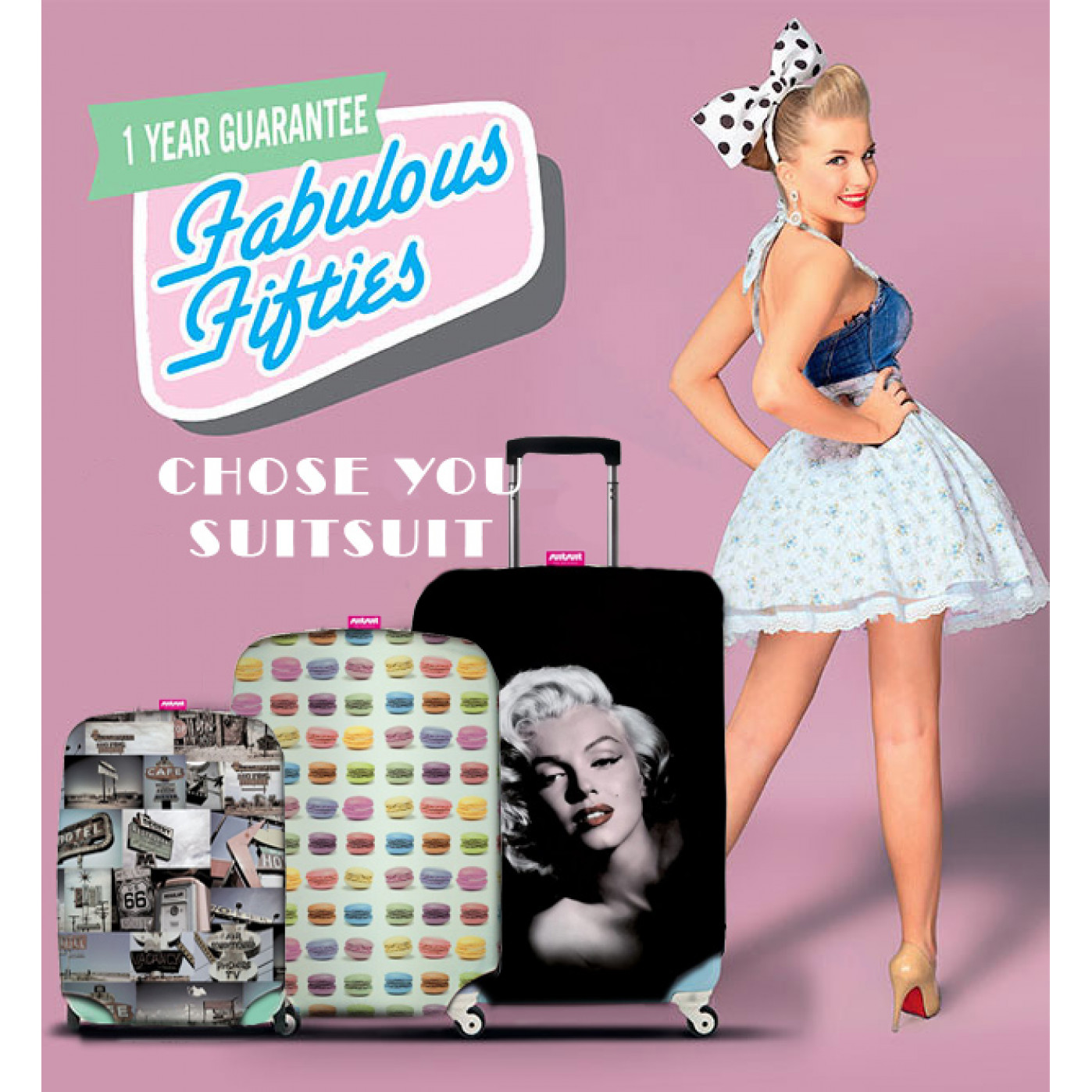 Чехол для чемодана Suitsuit - Dollar Чехол для чемодана Suitsuit - Dollar