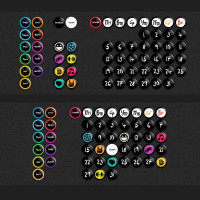 Набор магнитов  Чудо Календарь 