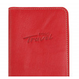 Холдер кожаный для документов Artskill Travel Красный
