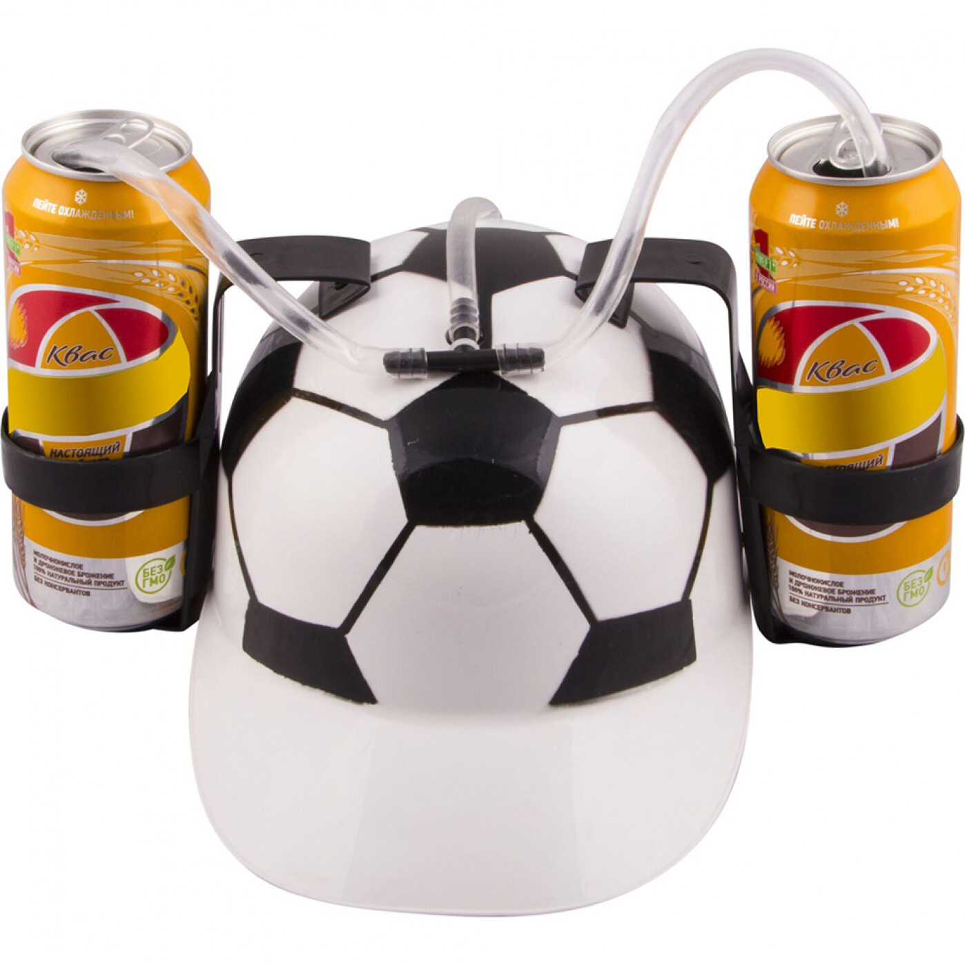 Пивная каска Футбольный мяч