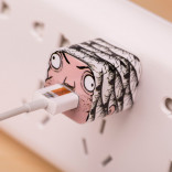 Наклейка для зарядного устройства Apple Курильщик 