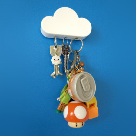 Магнитный холдер для ключей Cloud (не нужно сверлить стену)