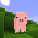 Мягкая игрушка Свинка Minecraft