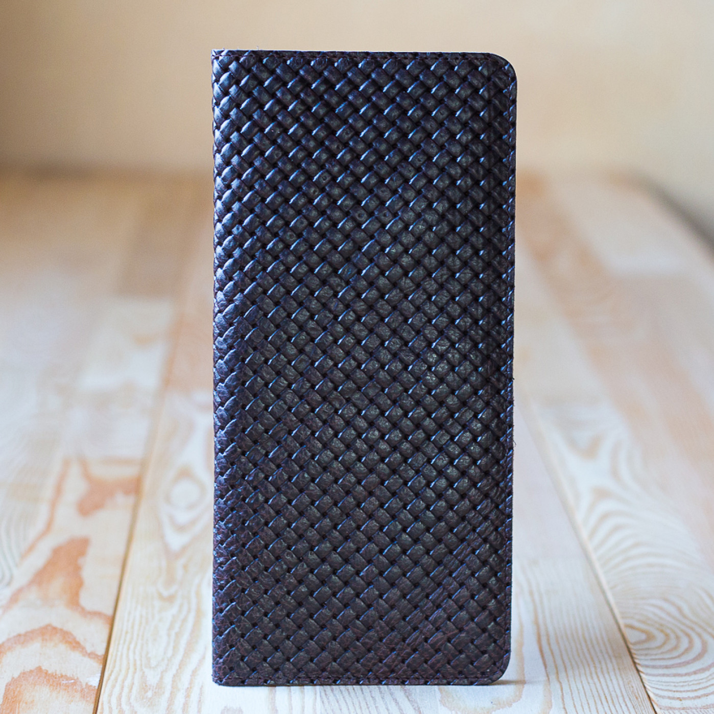 Кожаный холдер для документов в поездку Hyper Keeper Brown Mustard