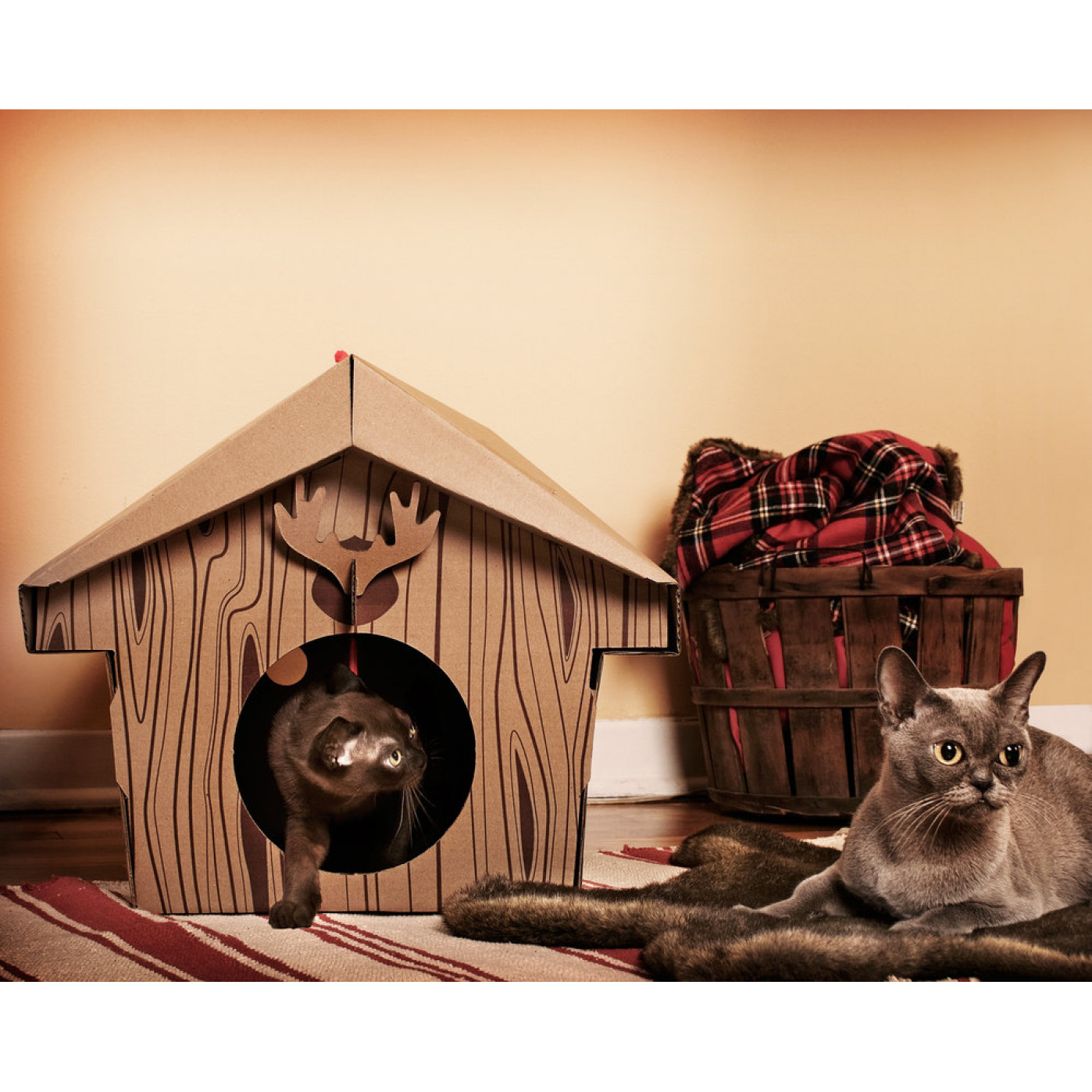 Игровой домик для кошек Cabin Игровой домик для кошек Cabin