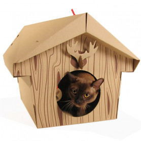 Игровой домик для кошек Cabin