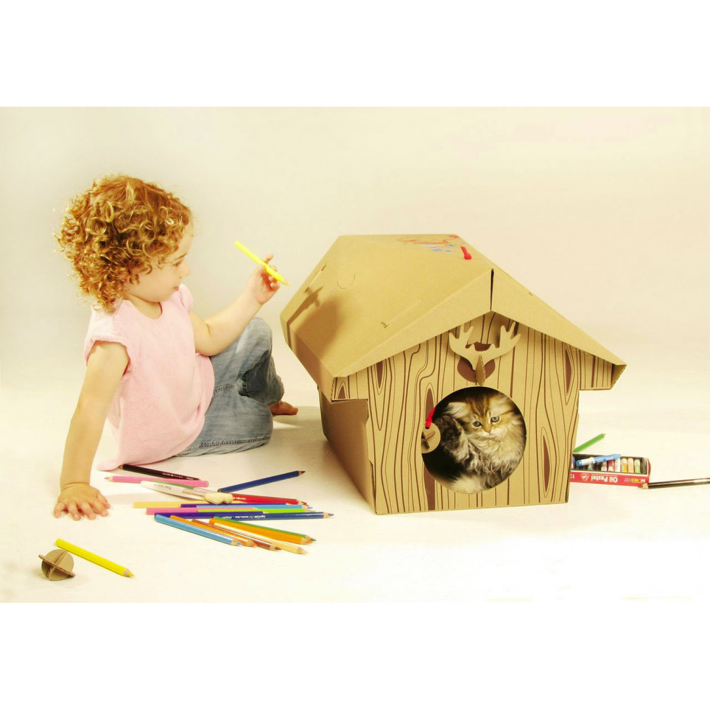 Игровой домик для кошек Cabin Игровой домик для кошек Cabin