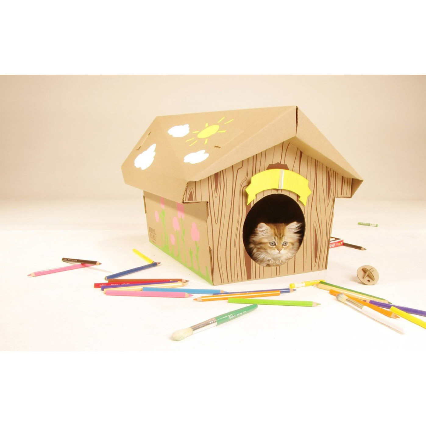 Игровой домик для кошек Cabin Игровой домик для кошек Cabin