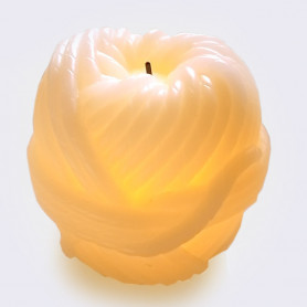 Электронная свеча в виде клубка XL парафин