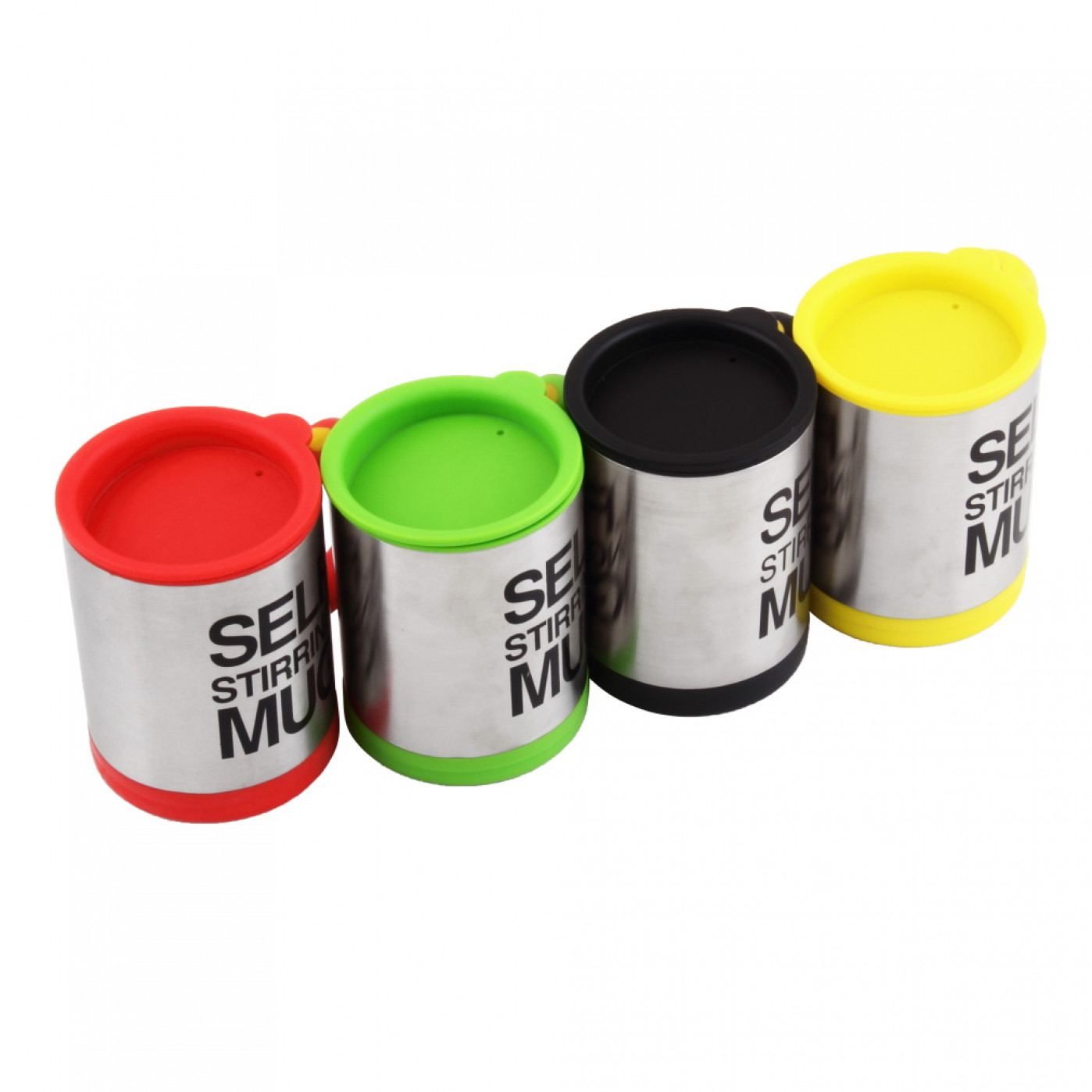 Кружка с автоматической мешалкой