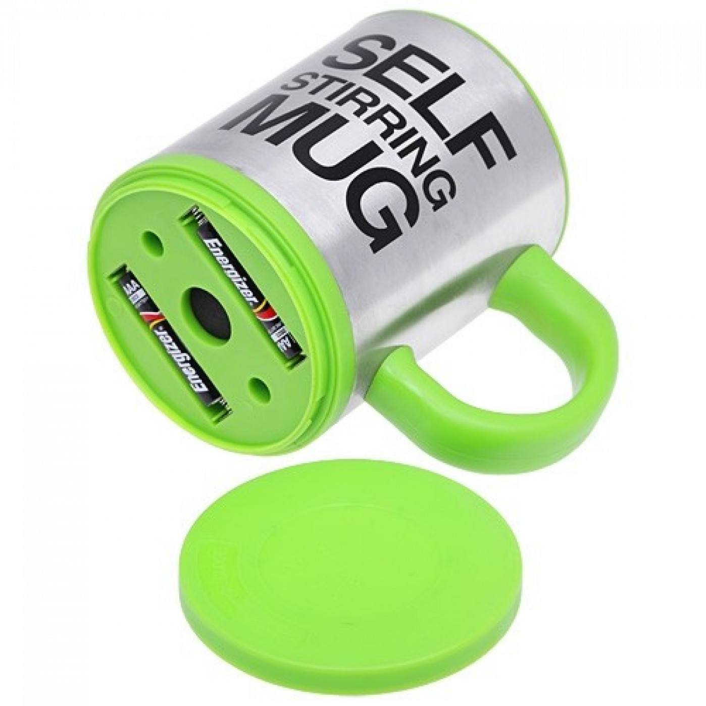 Кружка с автоматической мешалкой