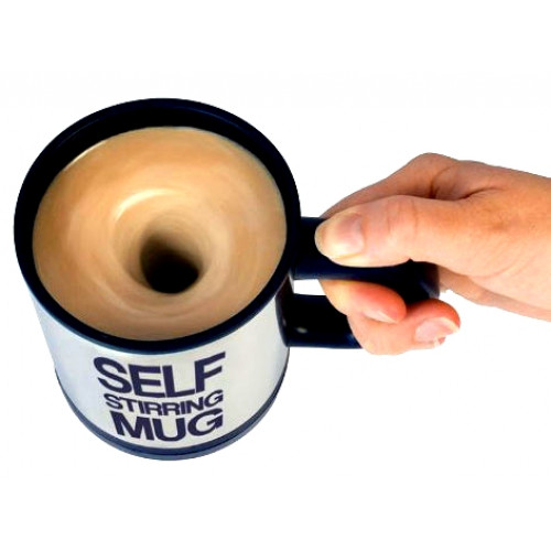 

Металлическая Кружка с автоматической мешалкой