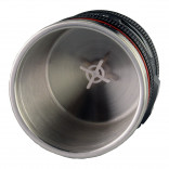 Кружка с автоматической мешалкой в виде объектива Canon Кружка с автоматической мешалкой в виде объектива Canon