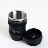 Кружка с автоматической мешалкой в виде объектива Canon Кружка с автоматической мешалкой в виде объектива Canon