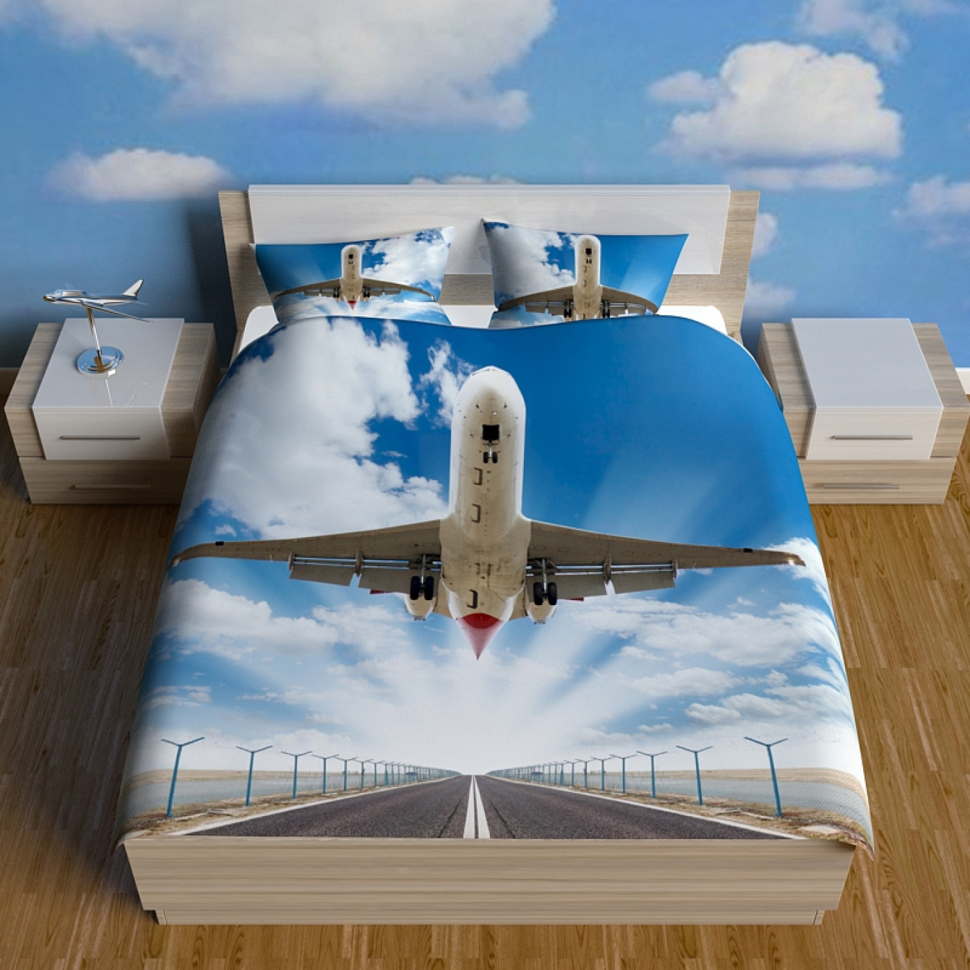 Комплект постельного белья Самолет