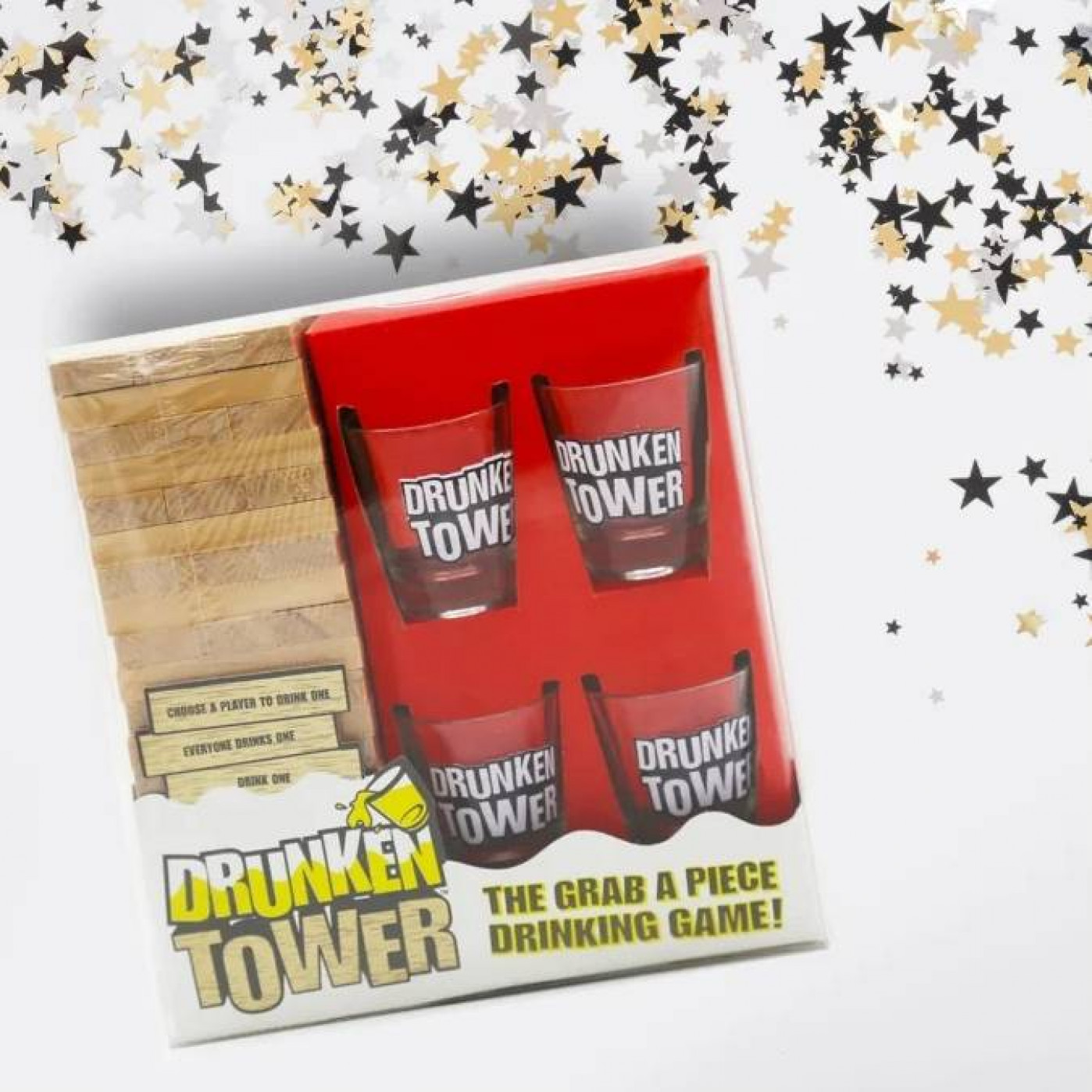 Настольная игра Дженга алкогольная