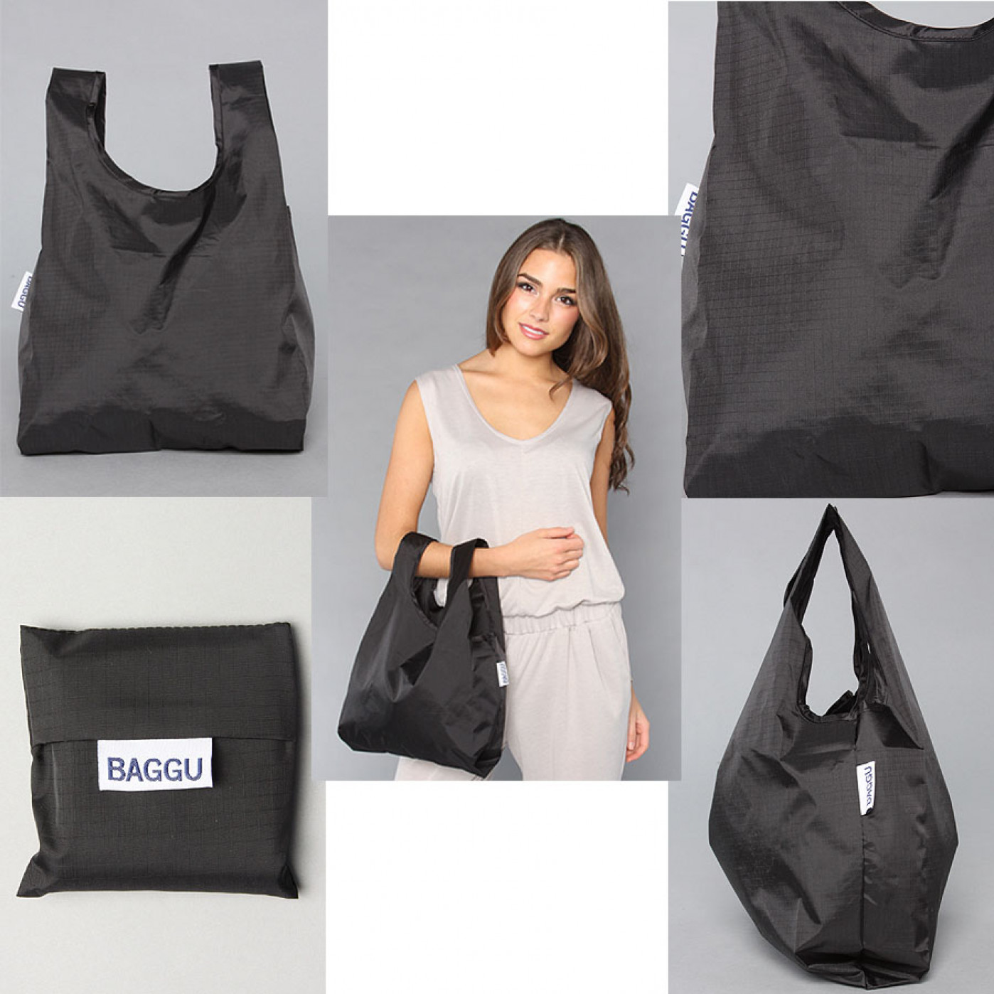 Авоська складная BAGGU Baby Black