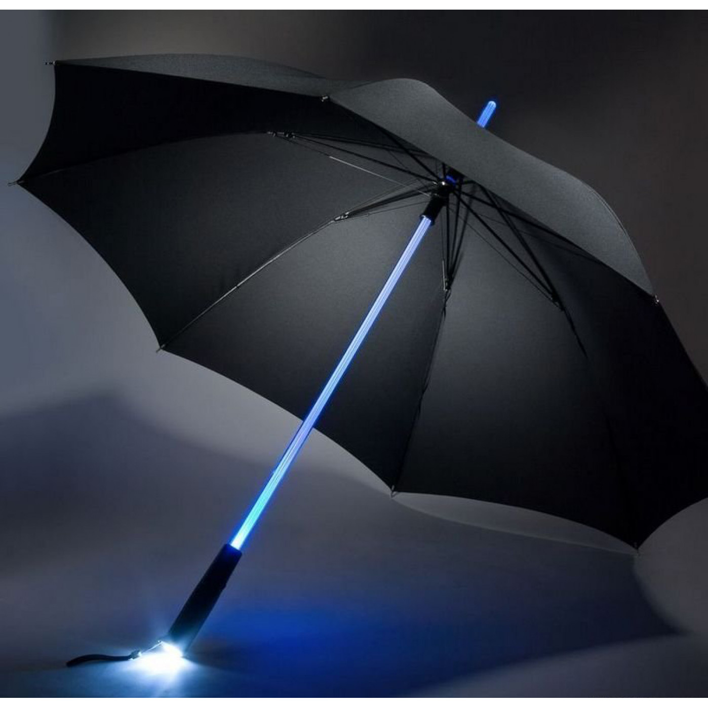 Зонт со светящейся ручкой Джедай 8 режимов свечения