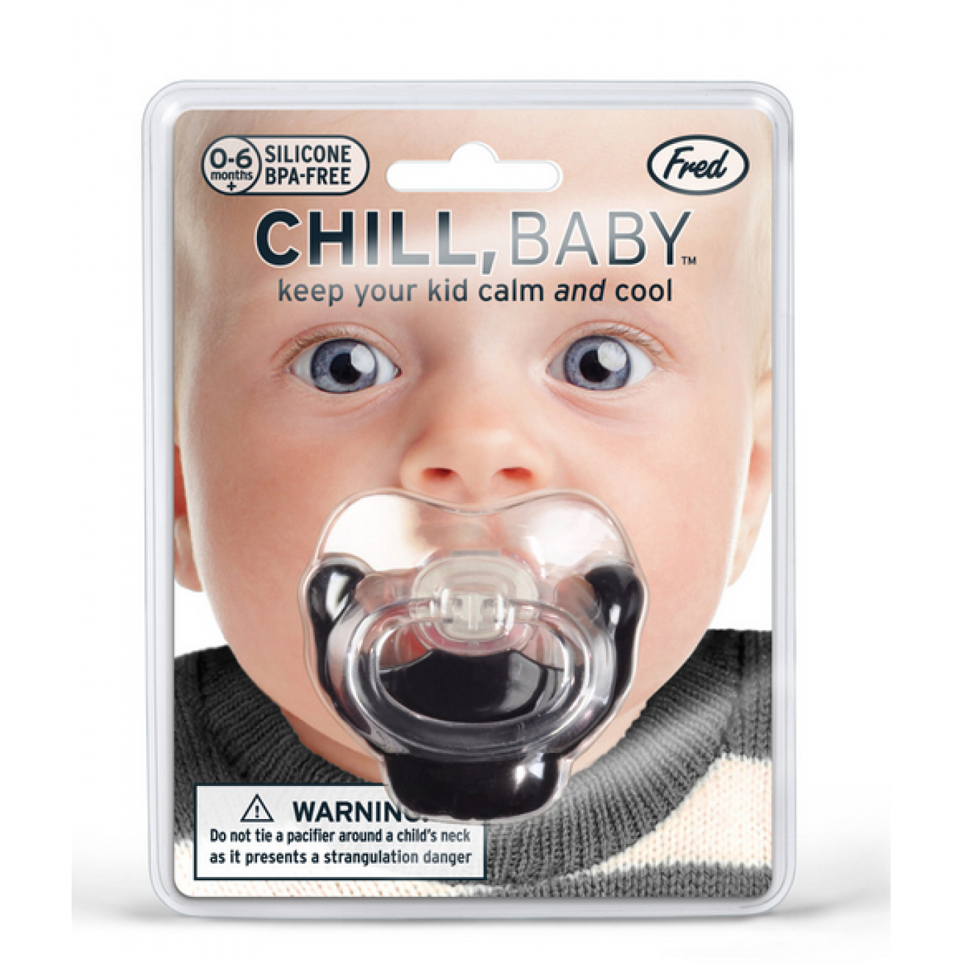 Пустышка chill baby Борода Пустышка chill baby Борода