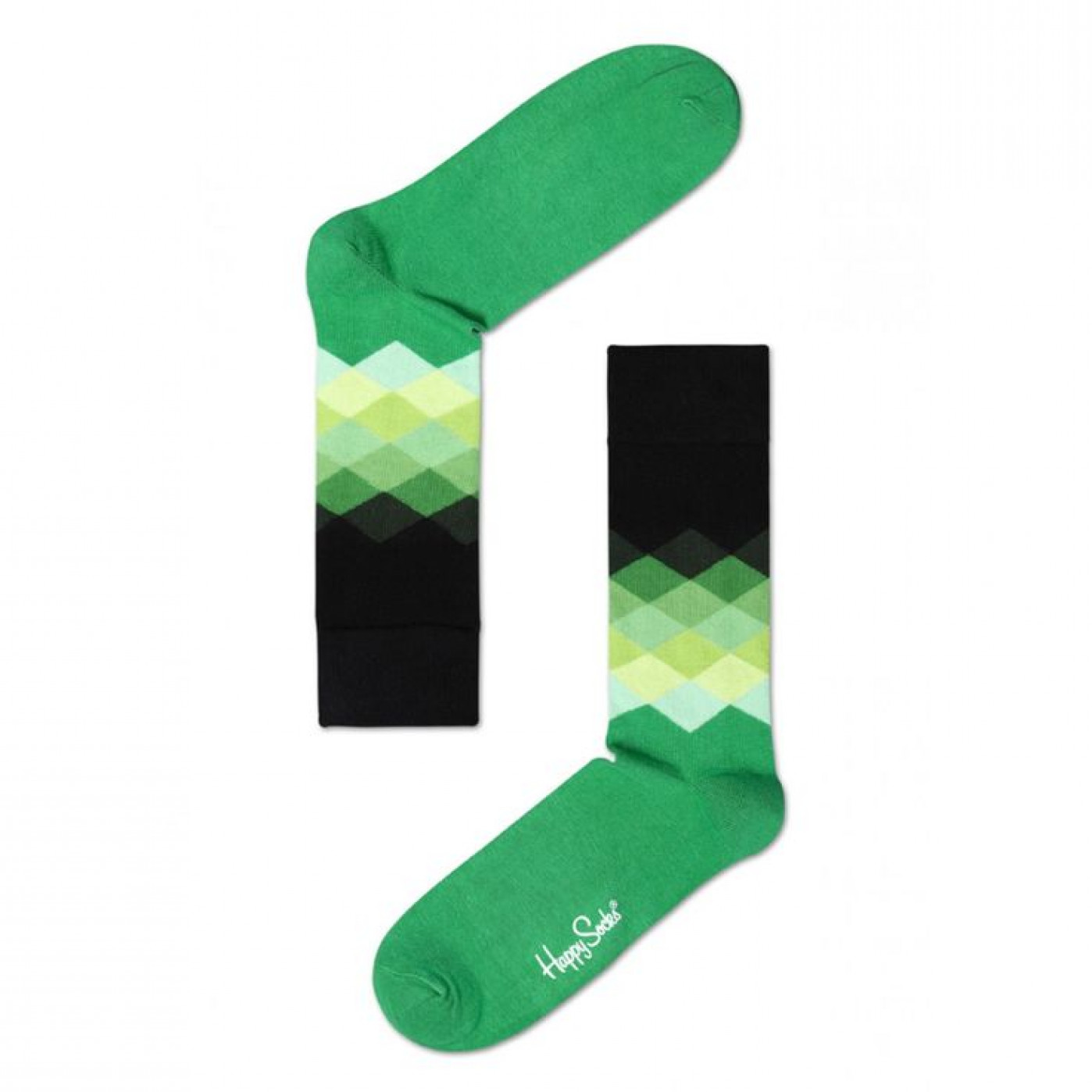 Носки Happy Socks - Faded Diamont Green