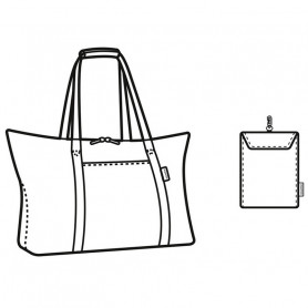 Складная сумка Mini maxi travelbag-2