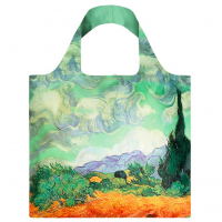 Складная сумка Loqi Пшеничное поле с кипарисами Складная сумка Loqi Пшеничное поле с кипарисами